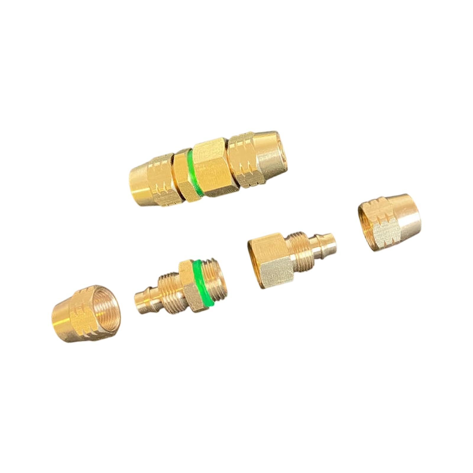 Leakproof Copper Tube Connectors Agricultural Sprays Pipe Repair Extension Pipes Joint Hose Splicer Enduring Hose Splicer Air Fitting