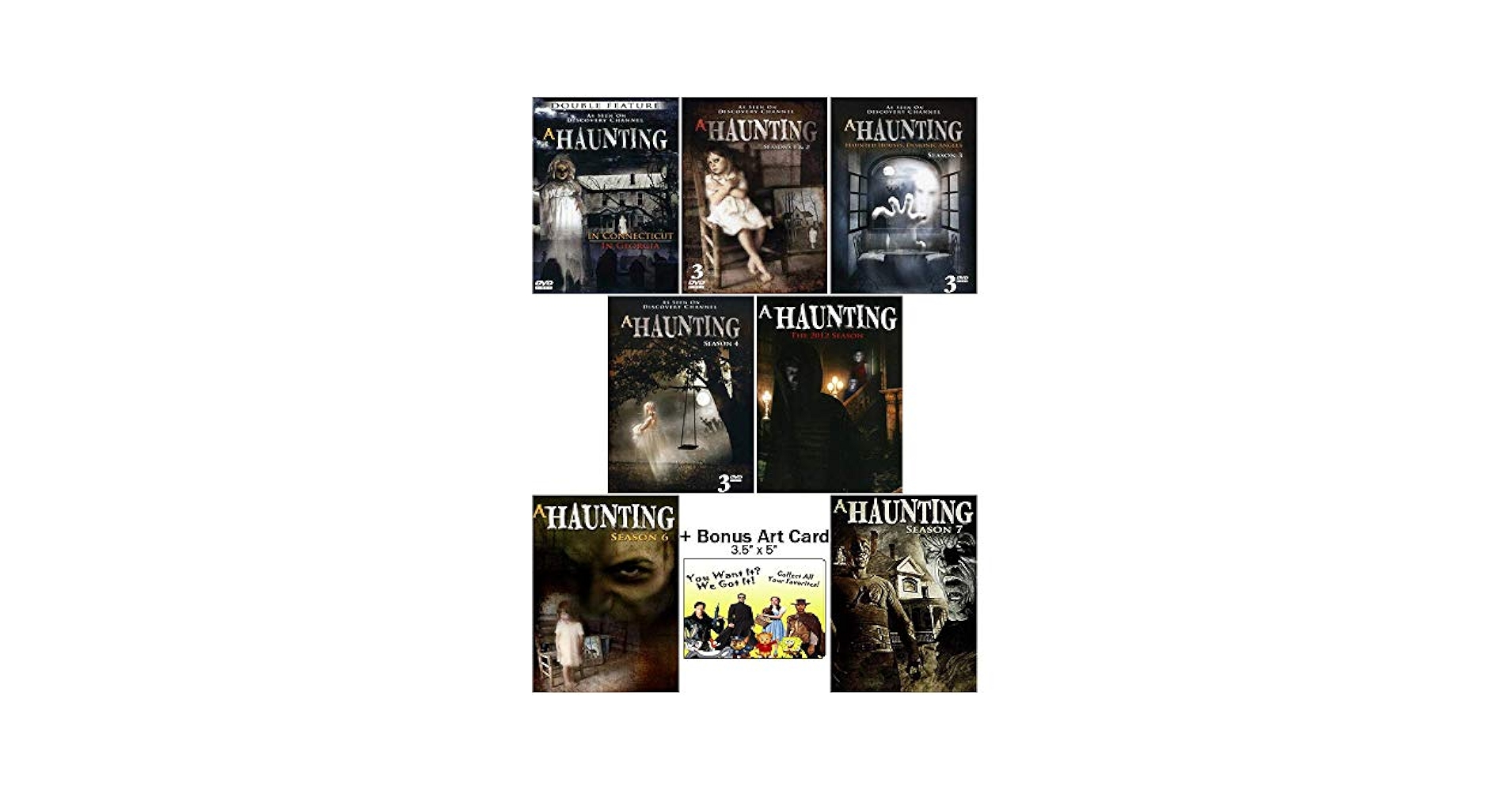 (未使用･未開封品)Haunting: Complete Season 1-4 [DVD] Amazon.com: A Haunting - Seasons 1-4 : n/a, Paranormal