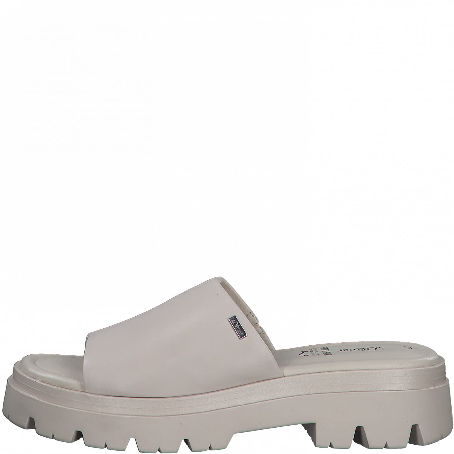 s.Oliver 5-5-27208-38, Slide Sandal, Beige,