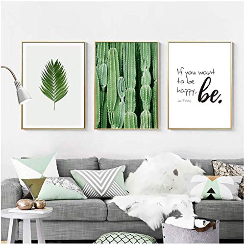 Peinture Cactus Green Leaf : sublimez votre salon avec une décoration murale nature