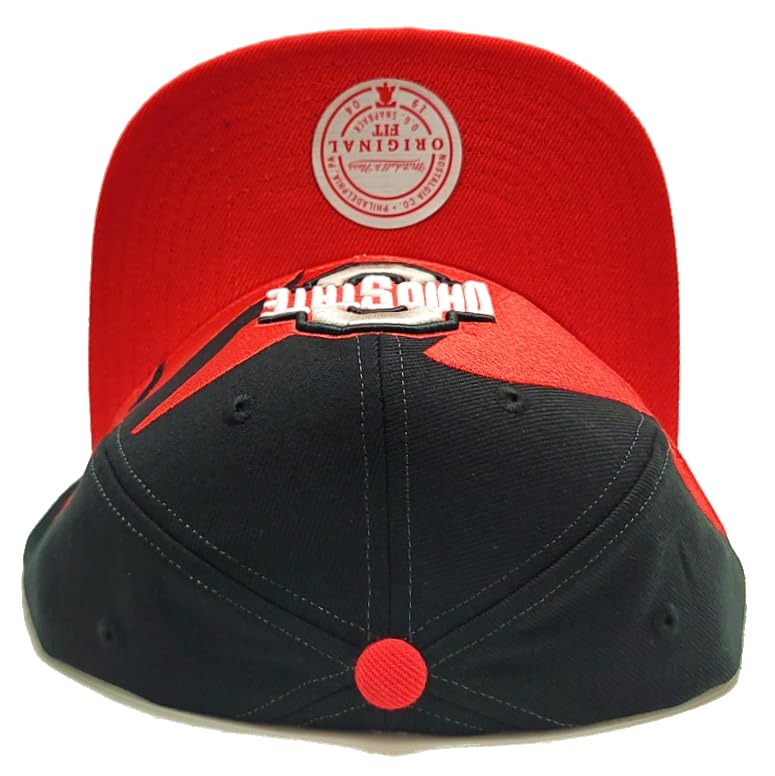 Mitchell & Ness Ohio State University Buckeyes Gorra Snapback miniatura 5