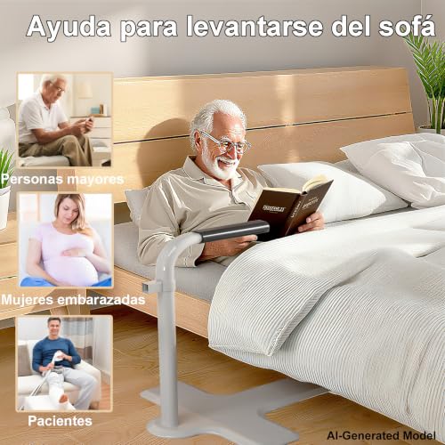 Soporte para sofá adaptable que elimina el dolor de espalda al levantarse del asiento 5