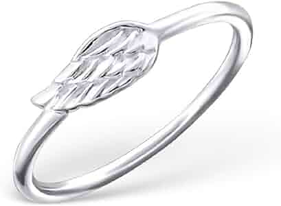 さち姫！Sterling Silver Knuckle リング Sterling Silver Chained Double Ring: Adjustable Midi Knuckle