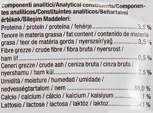 GimCat Milk - Katzenmilch aus echter laktosereduzierter Vollmilch mit Calcium für gesunde Knochen - 1 Beutel (1 x 200 ml) (Packung mit 2)