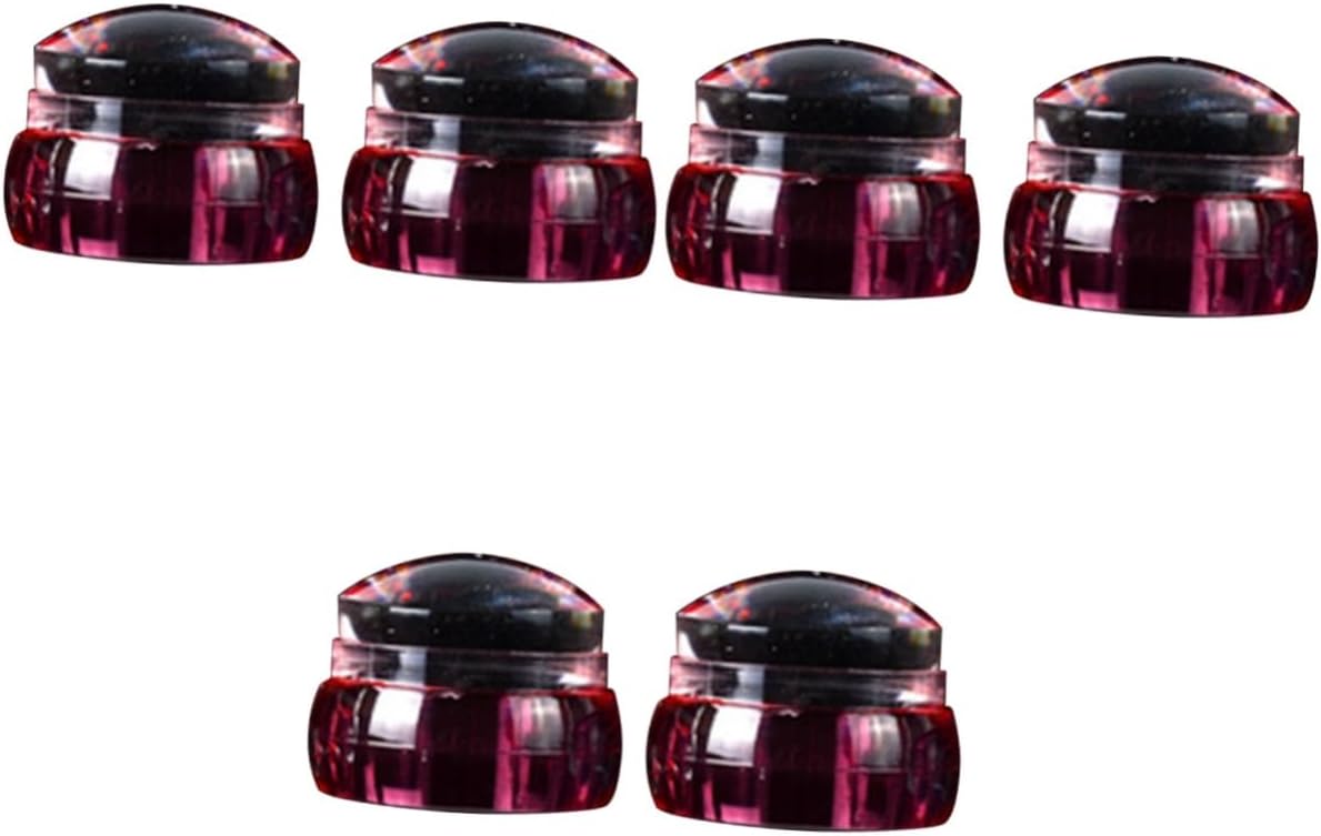 POPETPOP 6 Sets Manicure Kit Nail Art Stamping Tool Nail Stamping Plate Kit Nail Stamper Nail Tools Manicure Tools Nail Art Tool Transparent Nail Polish Clear Nail Polish