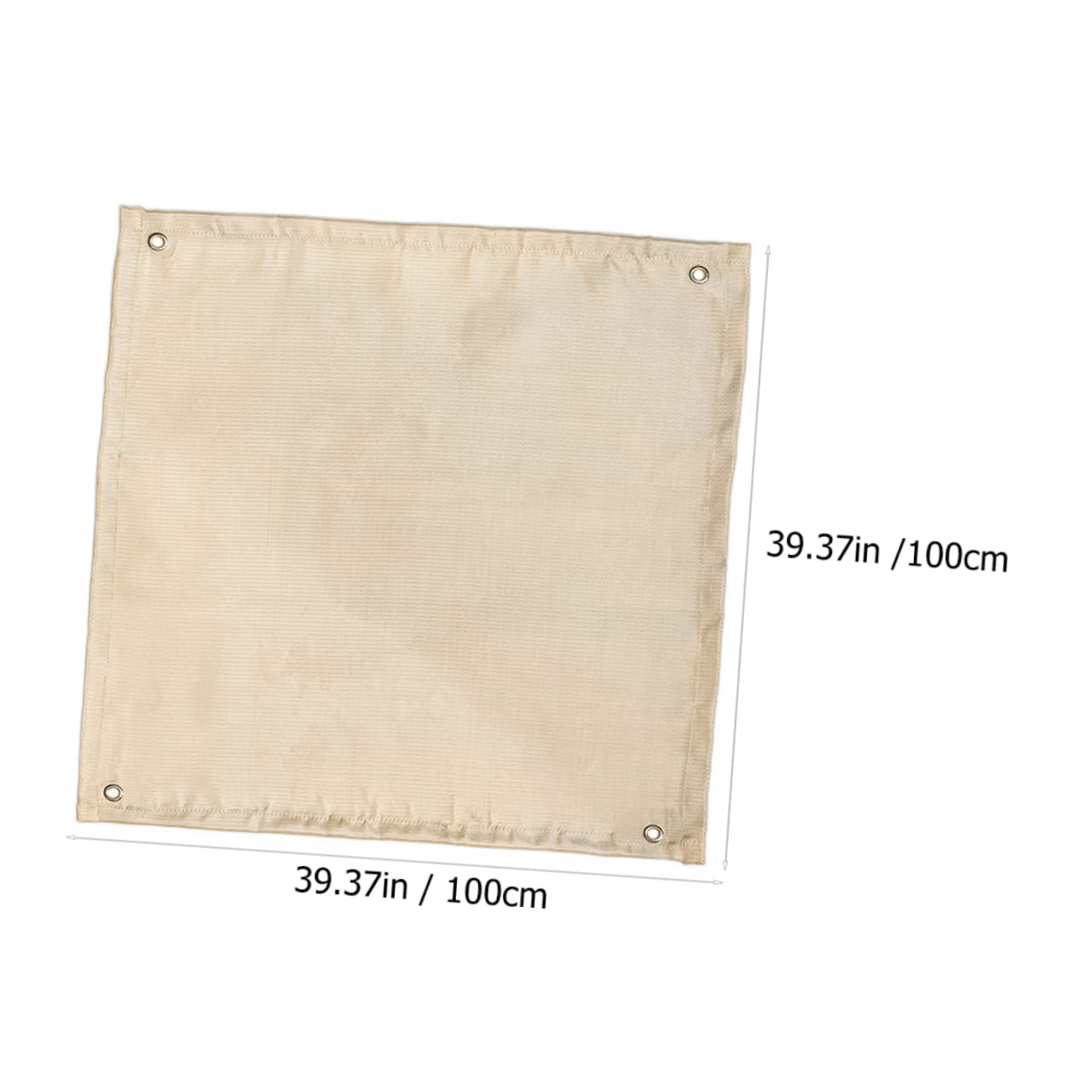 BESTonZON 1Pc Outdoor Fire Resistance Mat Premium Fireproof Blanket for Camping BBQ Picnics Lightweight Easy to Carry Heat Insulation Versatile Protection for Family Activities