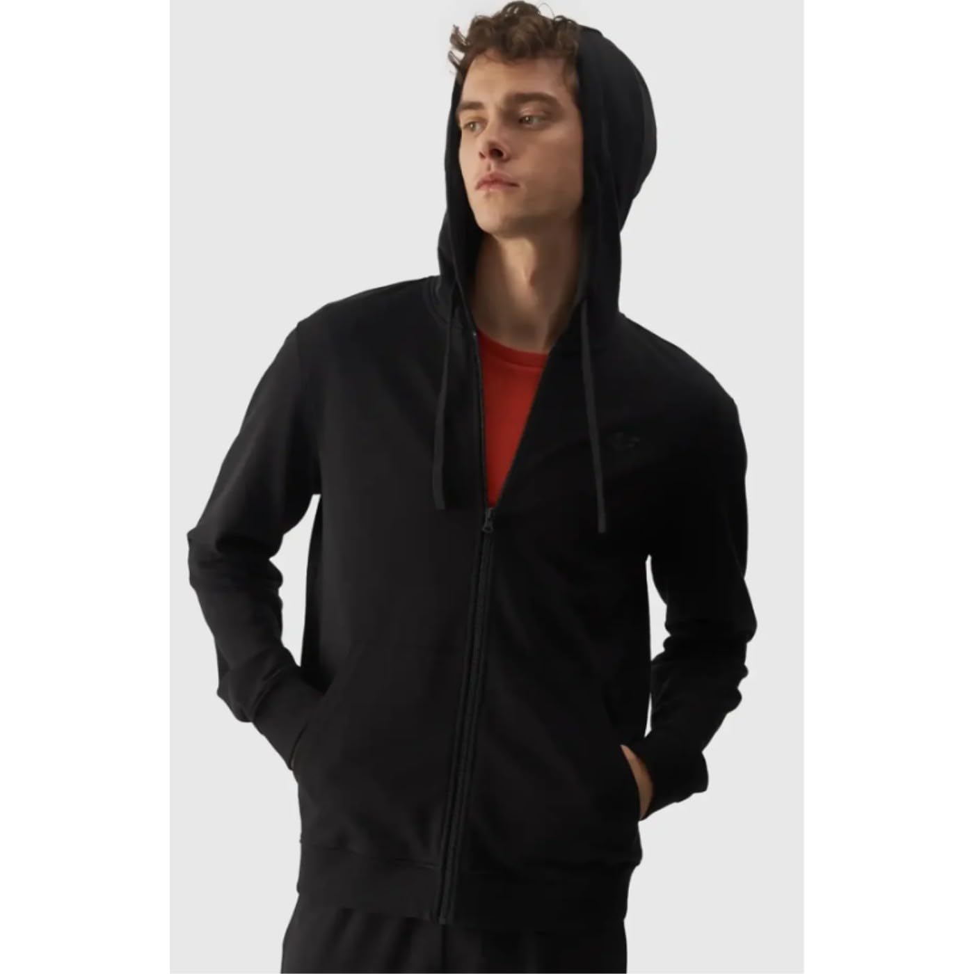 Bluza rozpinana męska 4F M1466 regular fit czarna rozm. L