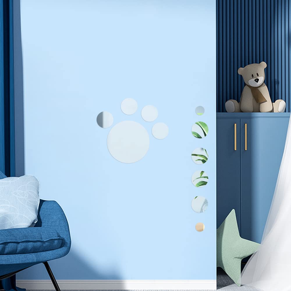 12 Pegatinas De Pared De Espejo Ondulado, 3D, Para Decoración Del Hogar, Acrílico, Espejo, Pared, Lámina De Plástico, Azulejos De Espejo, Para El Hogar, Sala De Estar, Dormitorio, Sofá, TV, Decoración