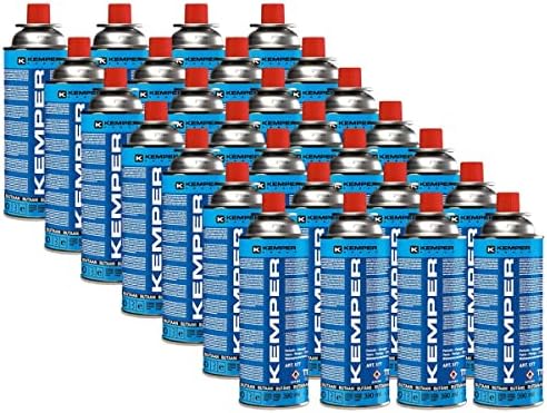 KEMPER - Pack 28 Bouteilles de Gaz Butane 220g UN2037 Standard - ...