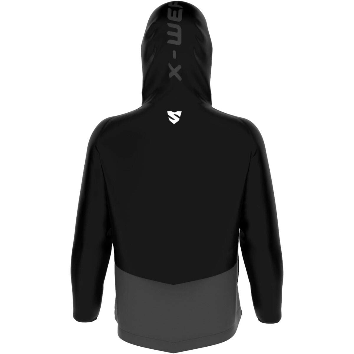 SMMASH Professionelle Laufjacke mit Kapuze für Damen und Herren, Windbreaker Wasserdicht, Wärmeregulierende Outdoor Jacket, Schnelltrocknendes Material