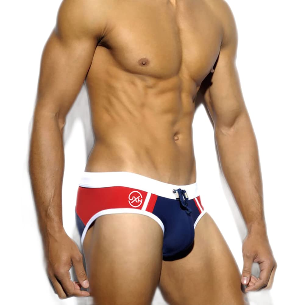 LikeJump Bañador de Natación Hombre Briefs Traje de Baño Secado Rápido para Playa Piscina