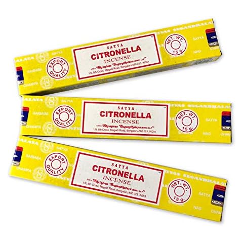 Nag Champa Incienso Citronela 3 Cajas 15 grs. Cover