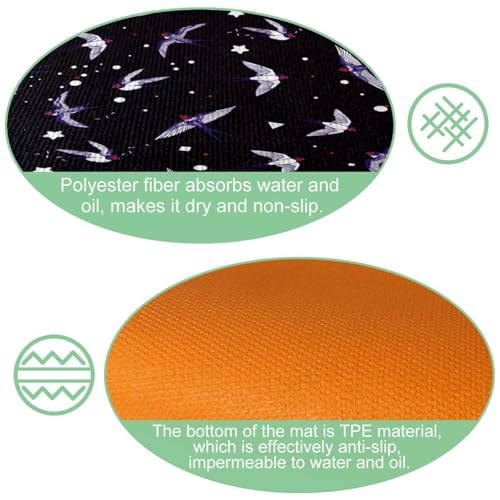Tapete de cocina de 2 piezas ideal para pasillos y cuarto de lavado 5