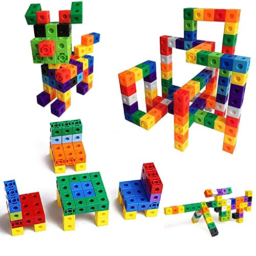 Image of Gambit Bulid Structures Interlocking Play Mat Building Cube Blocks Set (120 pieces) Smart Activity Fun and Learning Train Blocks for Kids - Multi-Color
