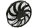 Spal 30100467 Puller Fan (12In Low Profile ; Curved Blade; For Use W/ 15Amp Fuse @ 13V)