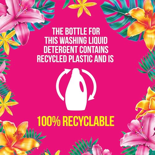 Surf Concentrated Liquid Detergent Long-Lasting Fragrance Brilliantly Clean and Made with Natural Essential Oil Tropical Lily Mega Pack 2.7 Litre, 100 Washes (Buy 4) - Image 7