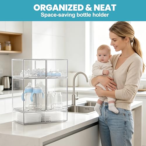 Stackable-Storage-Drawers-5-Pack-Clear-Acrylic-Makeup-Bathroom-Organizer-Versatile-Storage-Bins-for-Vanity-Under-Sink-Kitchen-Cabinets-Pantry-5-Pack