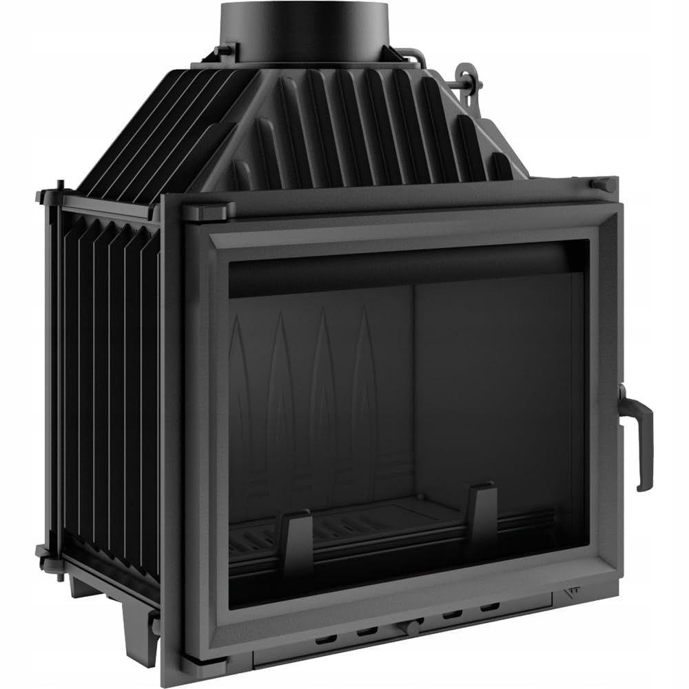 KRATKI Kominek powietrzny żeliwny MAJA 8 kW Ø 200 | EKOPROJEKT | Bimschv 2 | Zakres mocy 3-10kW | wkład kominkowy