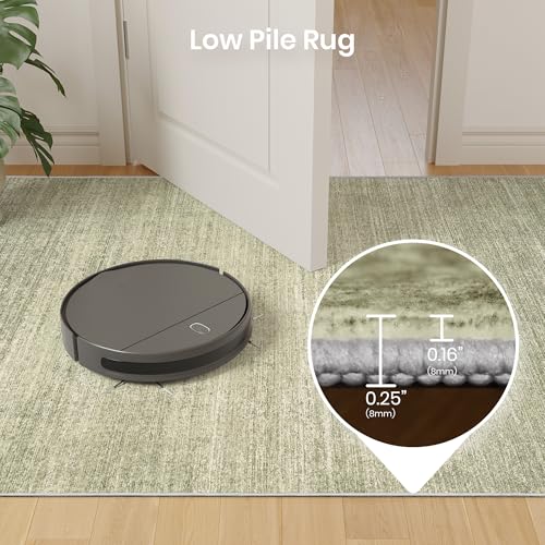 Image of Valenrug Washable Rug 8x10 - Stain Resistant 8x10 Area Rugs for Living Room, Non Slip Backing Printed Rugs for Bedroom, Folable Machine Washable Area Rug(Green,8'x10')