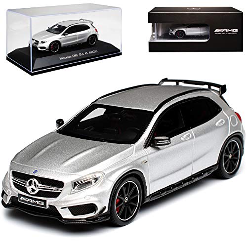 Generisch Mercedes-B GLA 45 AMG X156 SUV Silber Ab 2013 1/43 Spark Modell Auto Generisch Mercedes-B GLA 45 AMG X156 SUV Silber Ab 2013 1/43 Spark Modell Auto