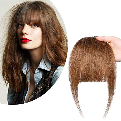 Clip in Bangs thick #06 Light Brown