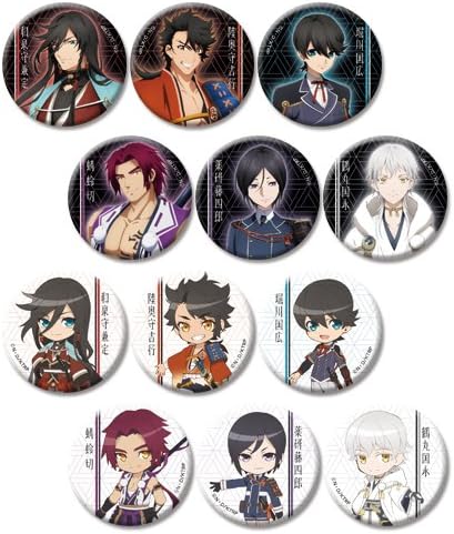 Amazon 活撃 刀剣乱舞 缶バッジコレクション 第一弾 個入りbox Box商品 1box 個入り 全12種類 アニメ 萌えグッズ 通販