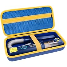 for Fanttik Slim V8 Apex/V8 Mate/V10 Apex/V10 Mate Car Vacuum Hard Storage Case,Case Compatible with Fanttik V8/V10 Mini Cordless VacuumBlue Case
