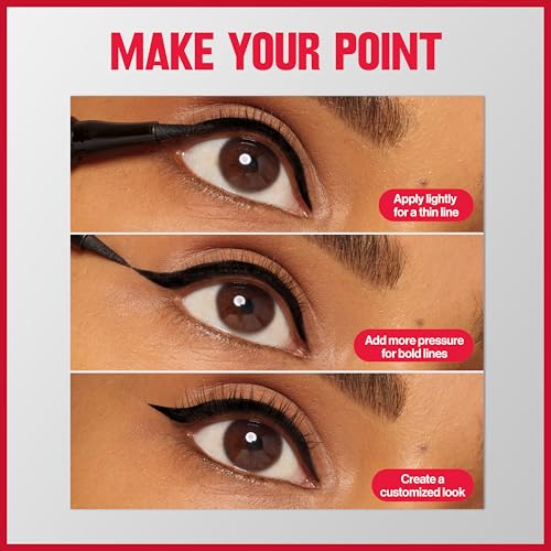 Revlon ColorStay Sharp Line Liquid Eyeliner, Blackest Black, 0.04 fl oz - image 7