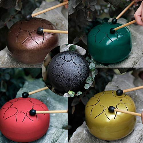 Tambor Steel Tongue Drum Mini 8 Tonos 5 Pulgadas miniatura 3