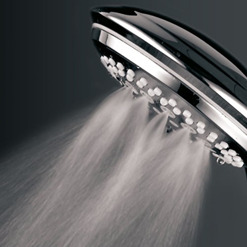 Dream Spa 1456 Dreamspa 3-Way Shower Combo Plus Instant-Mount Drill-Free Slide Bar - Enjoy Overhead & Handheld Shower Head With Height/Angle Adjustable Bracket And Stainless Steel Hose thumb #4