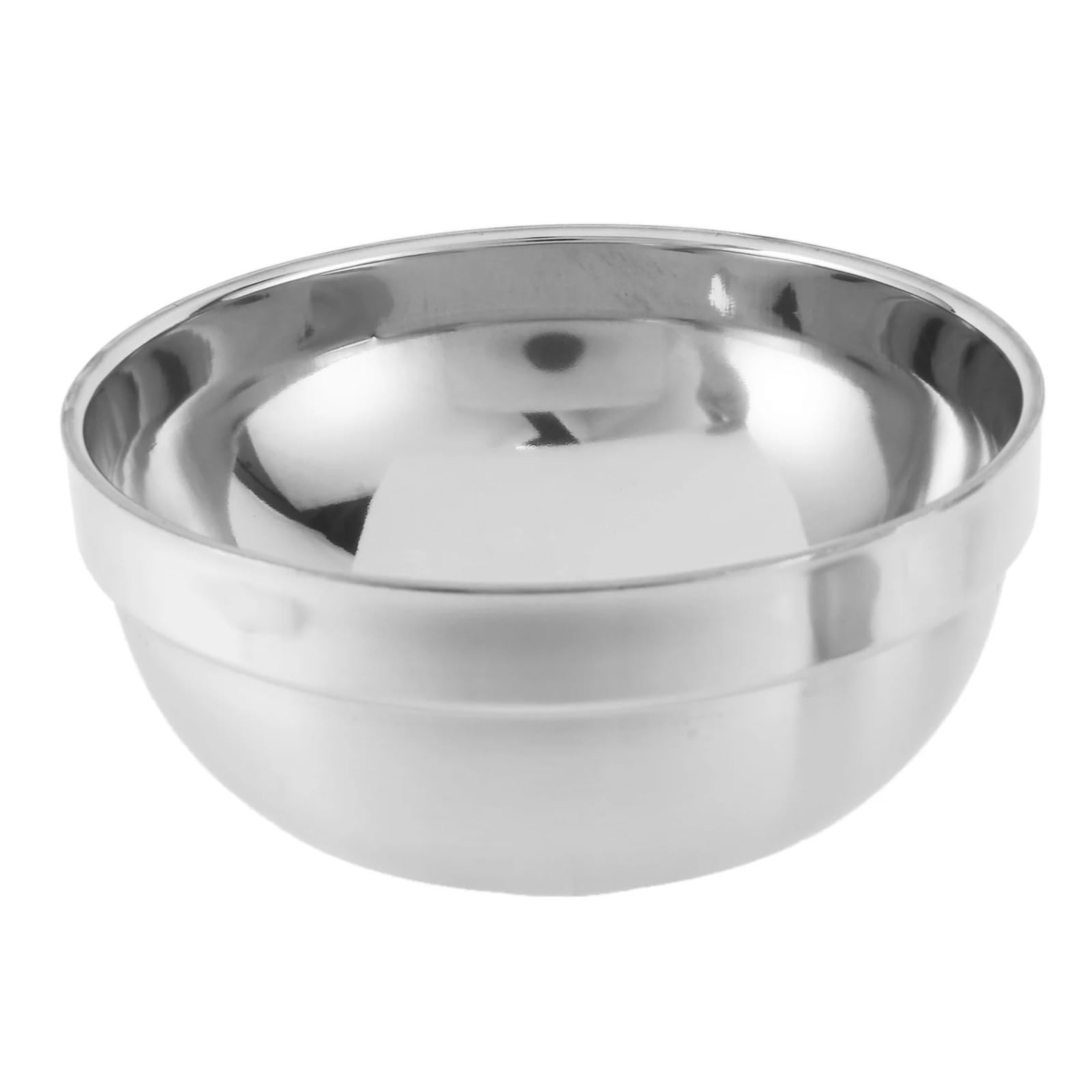 Cuenco de acero inoxidable Tazón De Acero Inoxidable, Juego 10 Tazones For Mezclar Con Aislamiento Doble Pared Metal Aperitivos, 4,7 Pulgadas