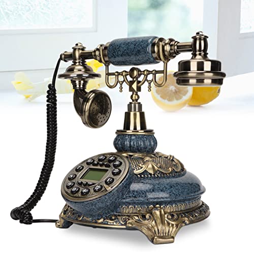 Teléfono Fijo Retro Vintage con Botones para Oficina miniatura 4