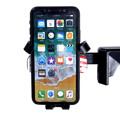 Central control mobile phone holder Compatible with Tundra/Sequoia 2022 2023 car central control navigation screen installation mobile phone holder (applicable to high-end version) (style D)