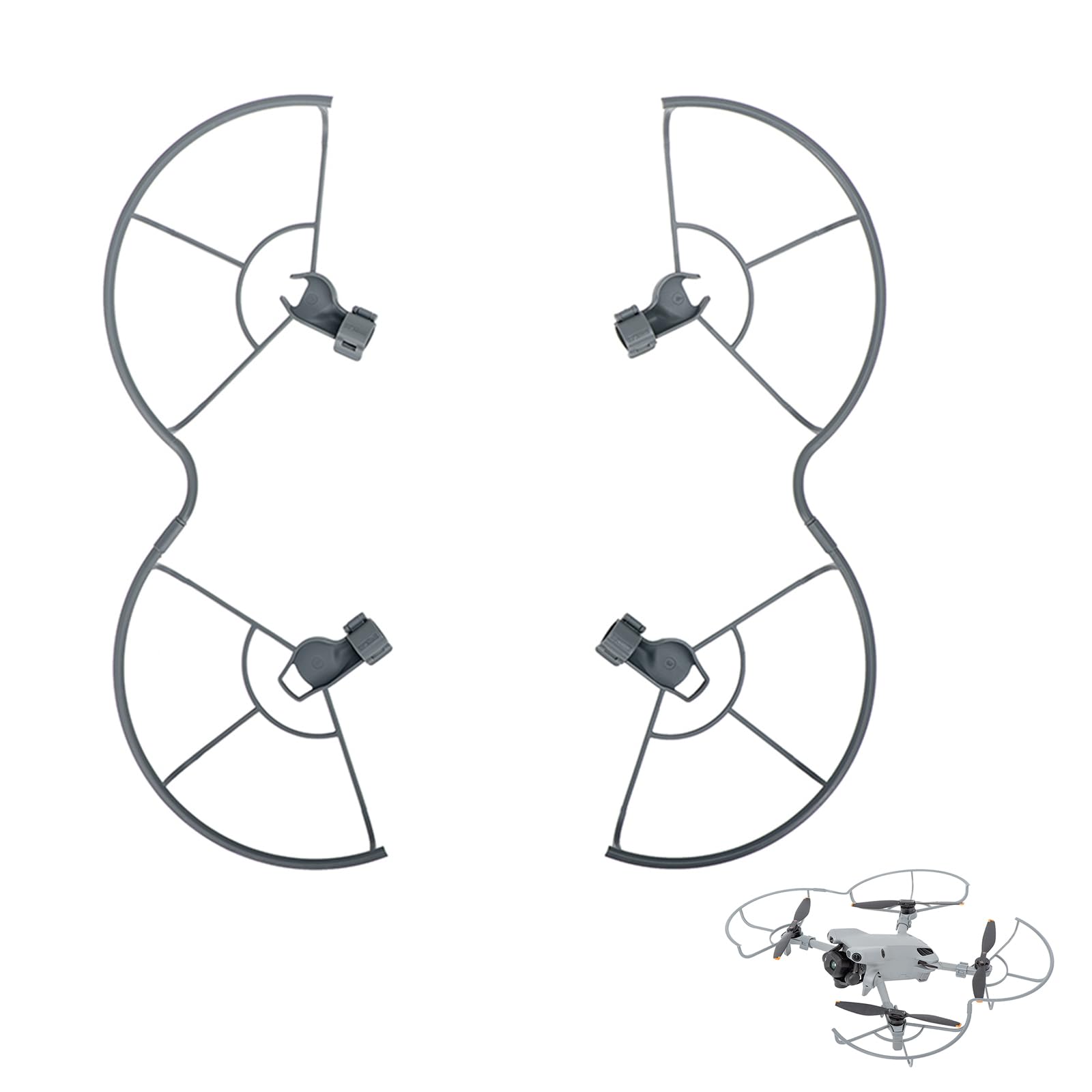 Propeller Guards for DJI Mini 5 Pro, Quick Release Removable Paddle Blades Protector Propellers Bumper Ring for DJI Mini 5 Pro Accessories
