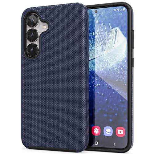 Image of Crave Compatible with Samsung Galaxy S25 Plus Case, Shockproof Protection Dual Layer Case for Samsung Galaxy S25 Plus (6.7 inch) - Navy