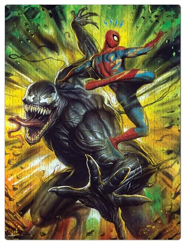 Image of Frank Marvel Venom 250 Piece Jigsaw Puzzle for Kids Above 9 Years | Fun & Challenging Brain Booster Educational Toys | Realistic Illustrations Puzzle Games for Focus & Memory | Gifts for Girls & Boys
