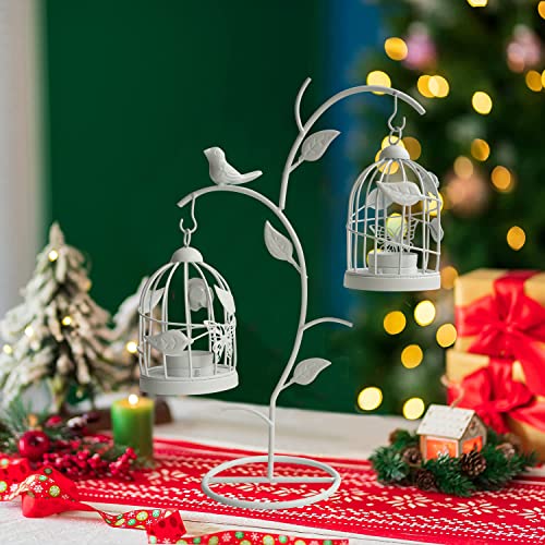 Moroccan Style Candle Stick Candleholder Vintage Tea Light Candle Holder Hollow Bird Cage Candlestick Wedding Christmas Decorations Gifts #TOP4