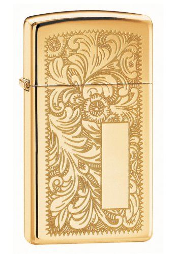 Bolígrafo Brass Veneciano (slim) ideal para llevar en su agenda de cuero o reuniones de negocios