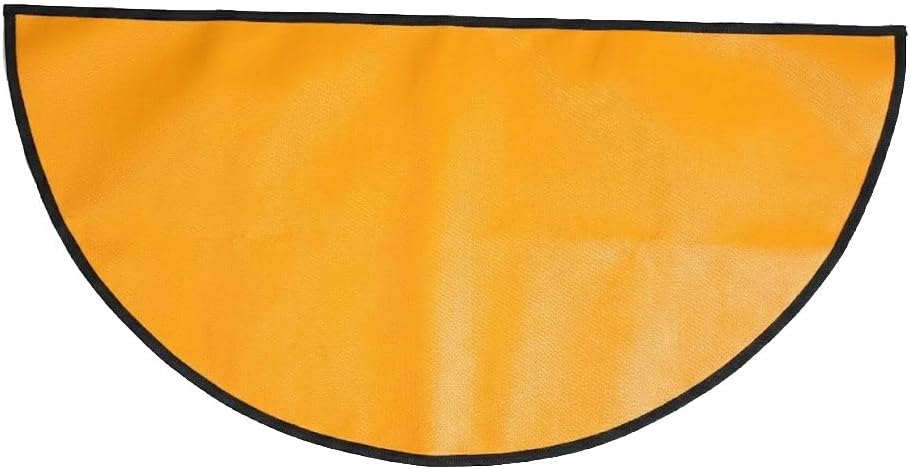 Fireplace Guard - Heat Resistant Protection for Hearth Area - Custom Options Available (Orange, 60 * 27.5)