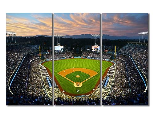 Impressions giclées sur toile de stade de baseball avec finitions haut de gamme