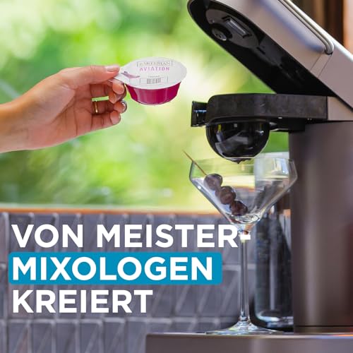 Bartesian Lemon Drop Cocktail Mix - Cocktail Mixer Zutaten für Wodka Cocktail - Getränke Pods für Bartesian Cocktail Maschine - Alkoholfreie Mixer zum Mischen mit Spirituosen - Set mit 8 Kapseln