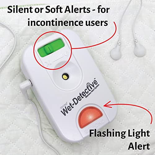 Wet Detective Bedwetting Kit, Incontinence & Bedwetting Alarm System, Includes 2 Sensor Pads - Thumbnail 6