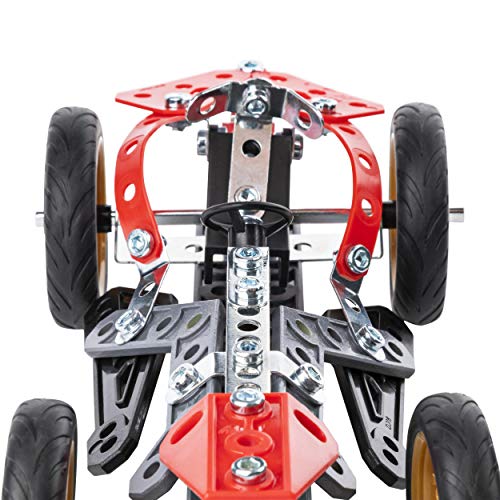 51fp yBlcsL MECCANO - VOITURE ET MOTO 5 MODÈLES - Coffret Inventions Avec 132 Pièces Et 2 Outils - Jeu de Construction - 5 Modèles Différents de Véhicules à Construire - 6053371 - Jouet Enfant 10 Ans et +