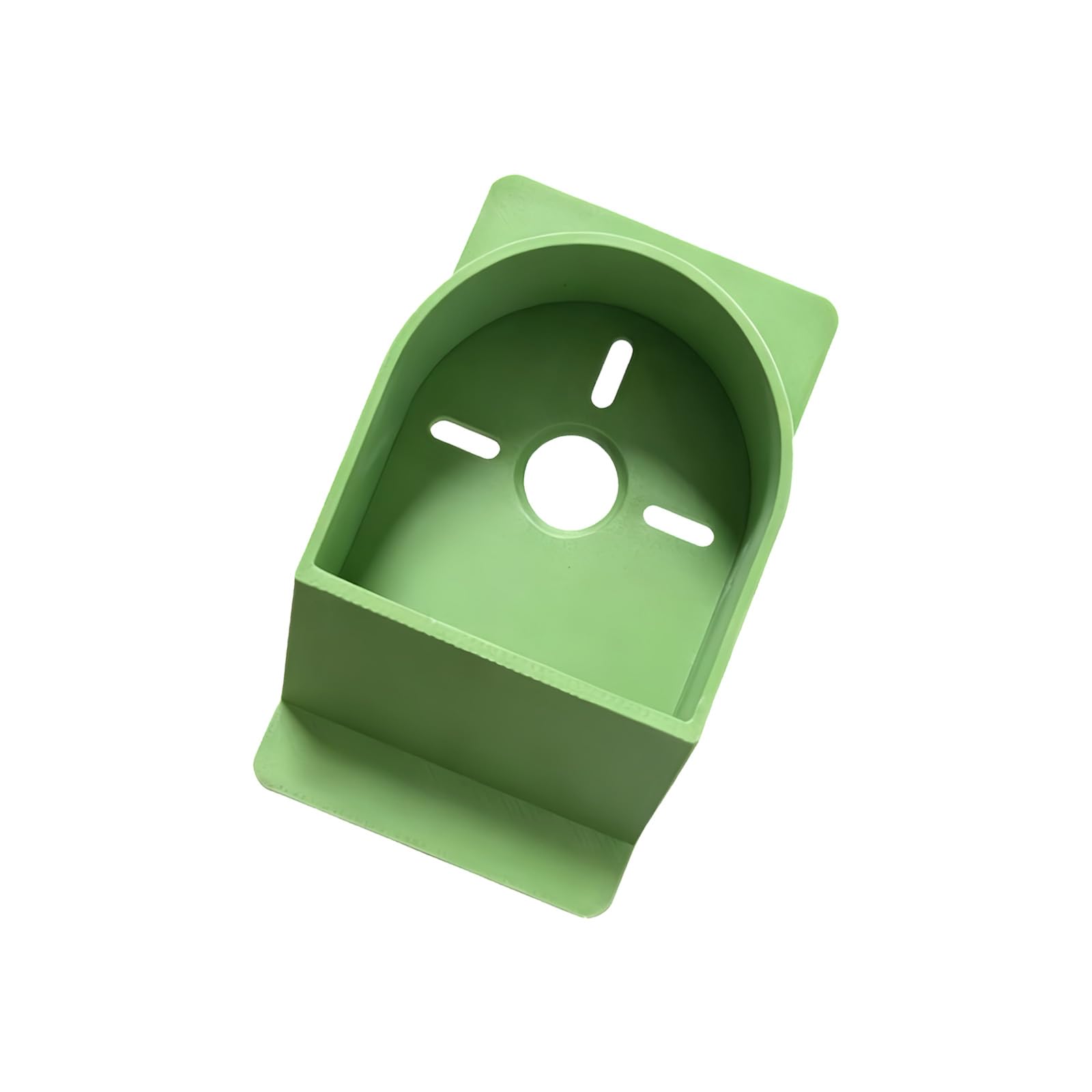 Mekalero Green Drill Debris Collector Cup Molded Wall Hole Guide For Cleaner Drilling, Home Maintenance, And Indoor Installation Hole Drilling Debris Cup Wall Collector Guide Maintenance Installation Molded Drill