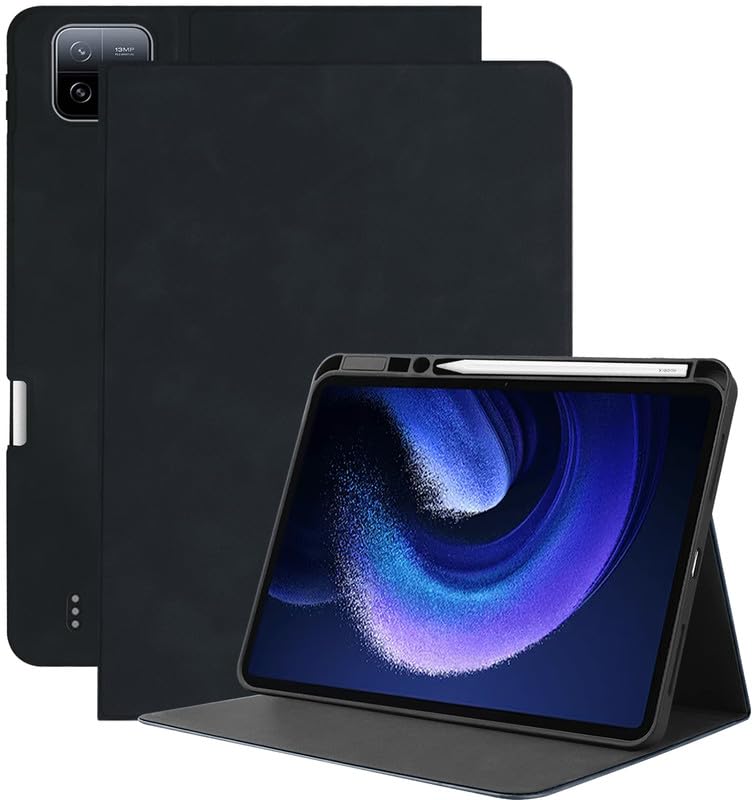 Robustrion Cover for Xiaomi Mi Pad 6 Cover Case 11 inch, Flip Cover for Xiaomi Mi Pad 6 with [Pencil Holder] and [Auto Sleep Wake] Support - Black (B0CB7WZXPM) Amazon Price History, Amazon Price Tracker