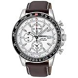 Seiko Men's SSC013 White Dial Watch