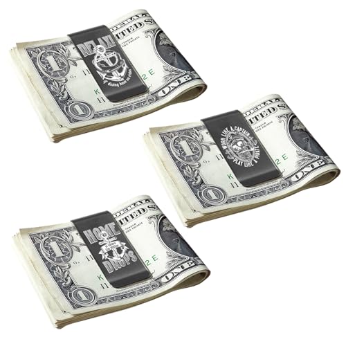 Travel-Ready Money Clip: Secure Men's Slim Wallet, Blocks International Skimmers2