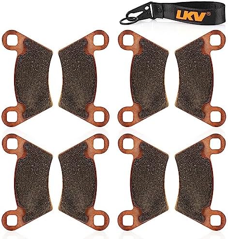 Polaris Sportsman Brake Pads Front & Rear Brake Pads Set For Polaris Sportsman 500 600 700 (2002-2010) - 3 Pairs Sintered Metal MC0019 Polaris 500 600 700 Brakes - Foto 9
