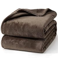 即日発送◎洗える毛布 厚手 マイクロファイバー フランネル ブラウン シングル Amazon.co.jp : Hansleep 毛布 シングル 茶色 ブランケット 無地 通気
