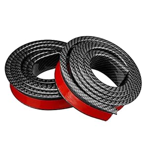 LITOSM Legering Wielbeschermers 2/4 stks Auto Wielbescherming Universele Rubber Boog Protector Auto Fender 1.5M Anti…